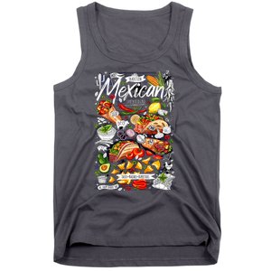 Mexican Tacos Taco Tradition Foodie Food Lover Tank Top