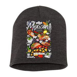 Mexican Tacos Taco Tradition Foodie Food Lover Short Acrylic Beanie