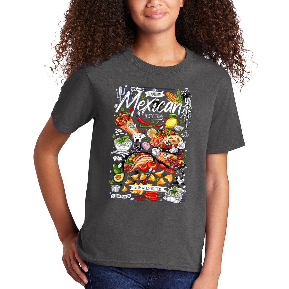 Mexican Tacos Taco Tradition Foodie Food Lover Kids T-Shirt