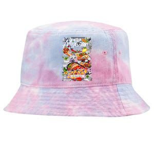 Mexican Tacos Taco Tradition Foodie Food Lover Tie-Dyed Bucket Hat