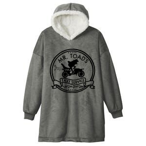 Mr Toads Taxi Service Mr Toads Wild Ride Hooded Wearable Blanket