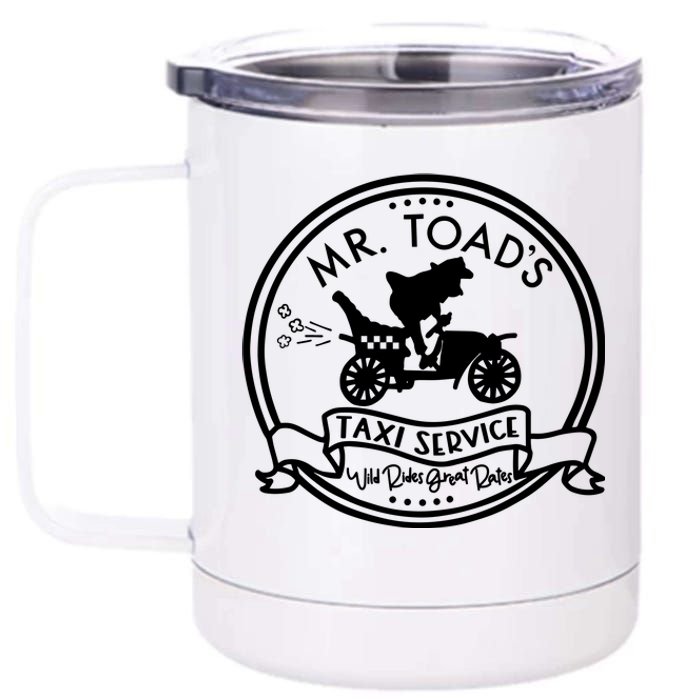 Mr Toads Taxi Service Mr Toads Wild Ride 12 oz Stainless Steel Tumbler Cup