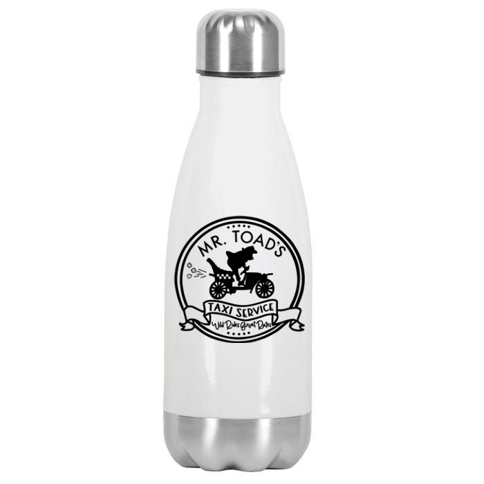 Mr Toads Taxi Service Mr Toads Wild Ride Stainless Steel Insulated Water Bottle