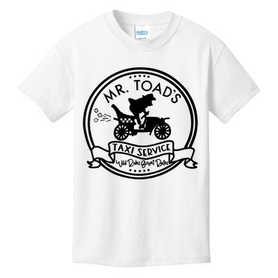 Mr Toads Taxi Service Mr Toads Wild Ride Kids T-Shirt