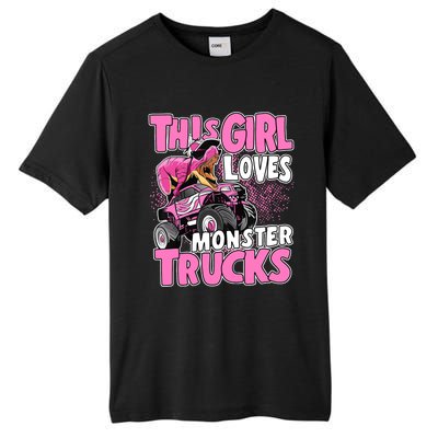 Monster Truck This Girl Loves Monster Trucks Tall Fusion ChromaSoft Performance T-Shirt