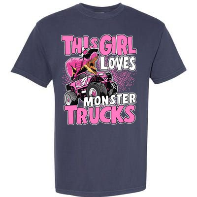 Monster Truck This Girl Loves Monster Trucks Garment-Dyed Heavyweight T-Shirt