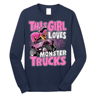 Monster Truck This Girl Loves Monster Trucks Long Sleeve Shirt