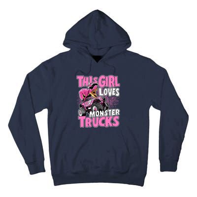 Monster Truck This Girl Loves Monster Trucks Tall Hoodie