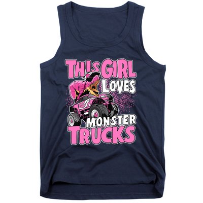 Monster Truck This Girl Loves Monster Trucks Tank Top