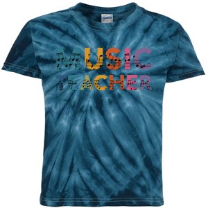 Music Teacher Teaching Teacher Life Music Lover Kids Tie-Dye T-Shirt