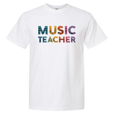 Music Teacher Teaching Teacher Life Music Lover Garment-Dyed Heavyweight T-Shirt