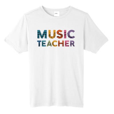 Music Teacher Teaching Teacher Life Music Lover Tall Fusion ChromaSoft Performance T-Shirt