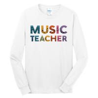 Music Teacher Teaching Teacher Life Music Lover Tall Long Sleeve T-Shirt