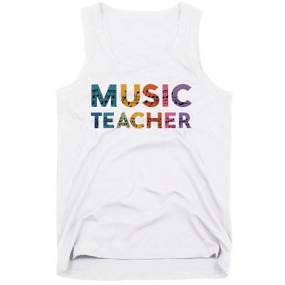 Music Teacher Teaching Teacher Life Music Lover Tank Top