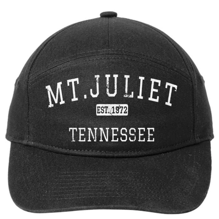 Mt.Juliet Tennessee TN Vintage 7-Panel Snapback Hat