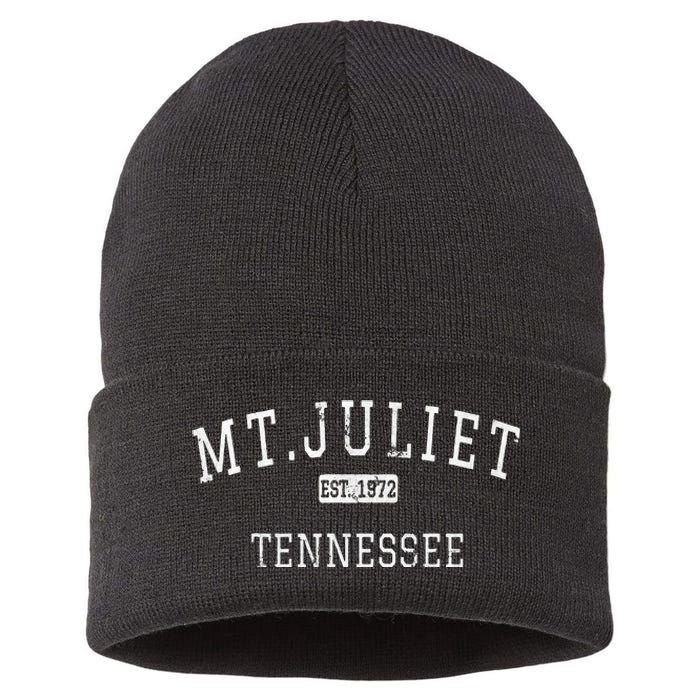 Mt.Juliet Tennessee TN Vintage Sustainable Knit Beanie