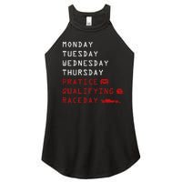 Monday Tuesday Thursday Practice Qualifying Race Day Women’s Perfect Tri Rocker Tank