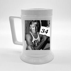 Mike Taddow Trump 340 Not Guilty Beer Stein