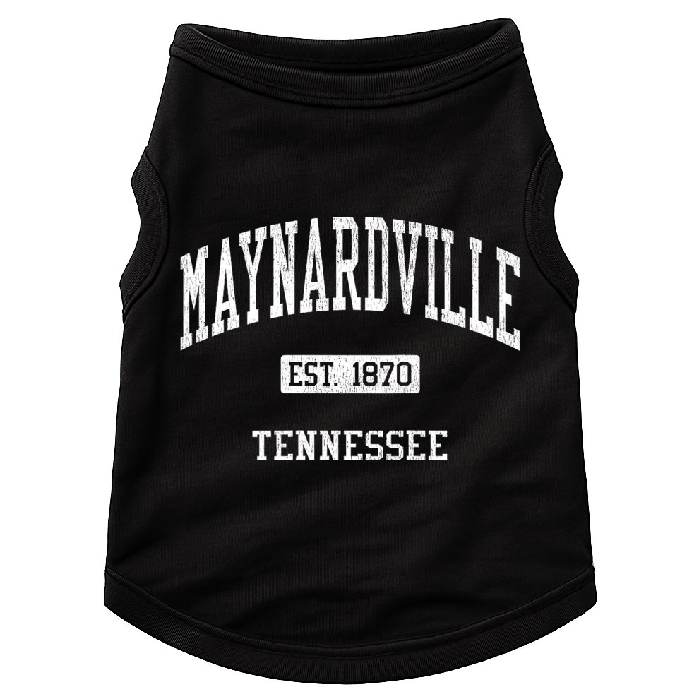 Maynardville Tennessee Tn Js04 Vintage Athletic Sports Doggie Tank
