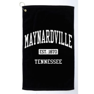 Maynardville Tennessee Tn Js04 Vintage Athletic Sports Golf Towel