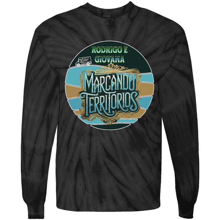 Marcando Terretorios Traveling The World Tie-Dye Long Sleeve Shirt