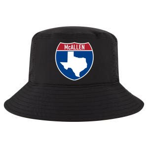 Mcallen Texas Tx Interstate Highway Vacation Souvenir Great Gift Cool Comfort Performance Bucket Hat