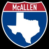 Mcallen Texas Tx Interstate Highway Vacation Souvenir Great Gift Backpack