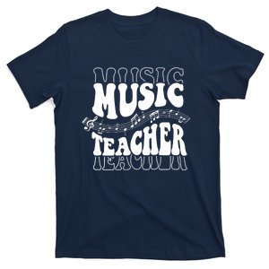 Music Teacher Teacher Life Love Music With Teacher Gifts T-Shirt