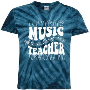 Music Teacher Teacher Life Love Music With Teacher Gifts Kids Tie-Dye T-Shirt