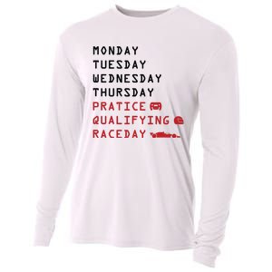 Monday Tuesday Thursday Practice Qualifying Race Day Cooling Performance Long Sleeve Crew