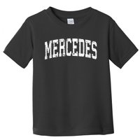 Mercedes Texas Tx Vintage Athletic Sports Design Toddler T-Shirt