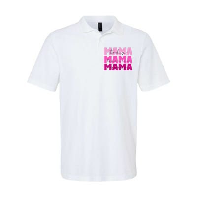 Mama Today Tomorrow And Always Cute Mother's Day Softstyle Adult Sport Polo