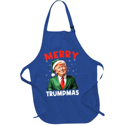 Merry Trumpmas Trump Christmas Santa Hat Gift Apron