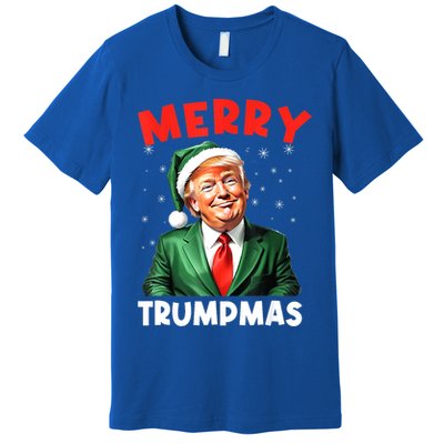 Merry Trumpmas Trump Christmas Santa Hat Gift Premium T-Shirt
