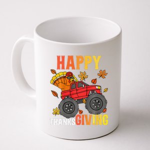 Monster Truck Turkey Happy Thanksgiving Gift Coffee Mug