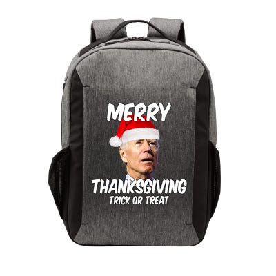 Merry Thanksgiving Trick Or Treat Funny Christmas Joe Biden Vector Backpack