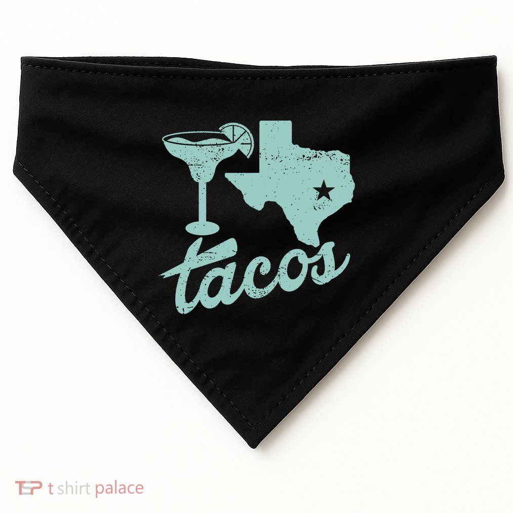 Margaritas Tx Tacos USA-Made Doggie Bandana