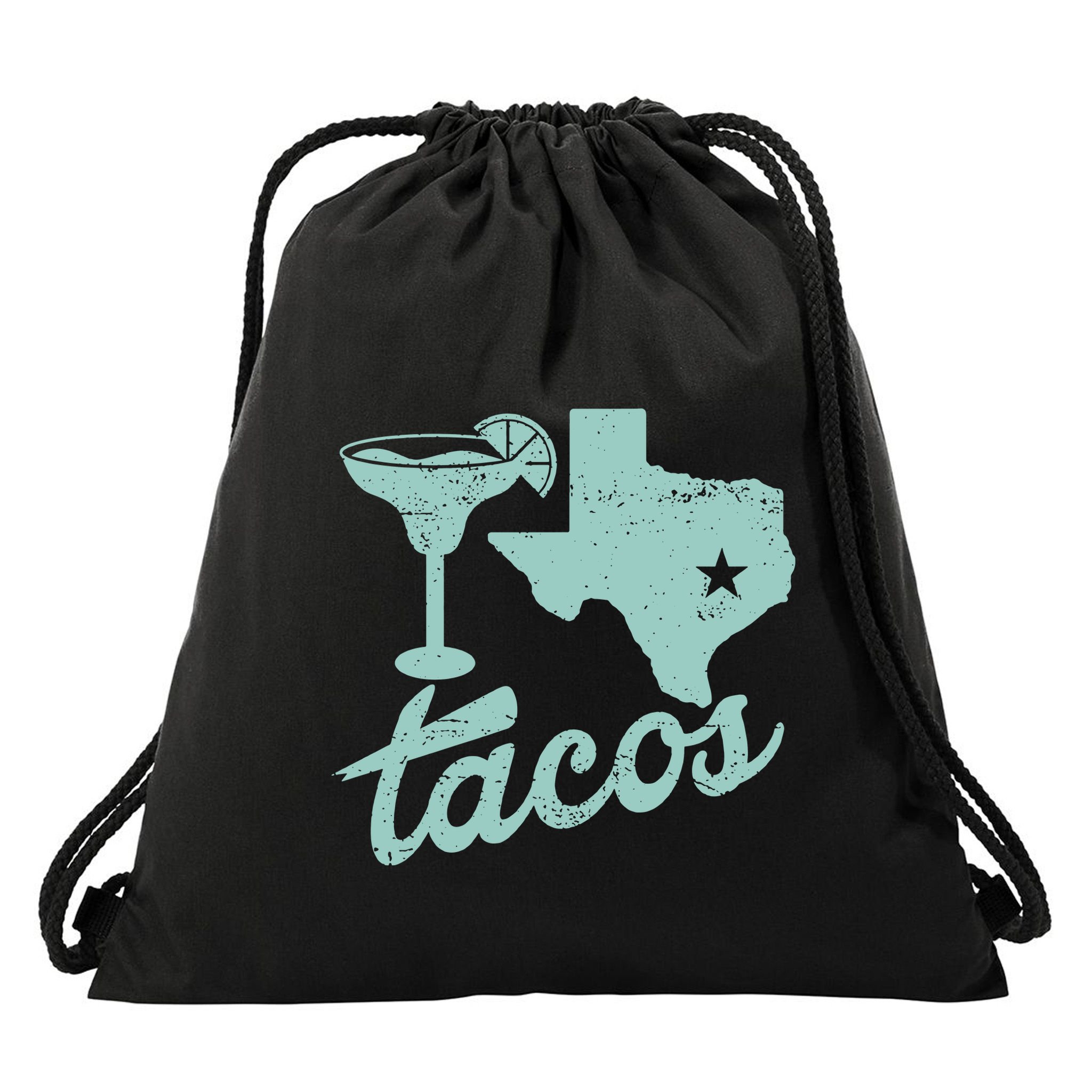 Margaritas Tx Tacos Drawstring Bag