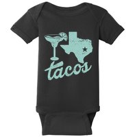 Margaritas Tx Tacos Baby Bodysuit