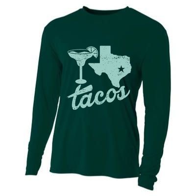 Margaritas Tx Tacos Cooling Performance Long Sleeve Crew