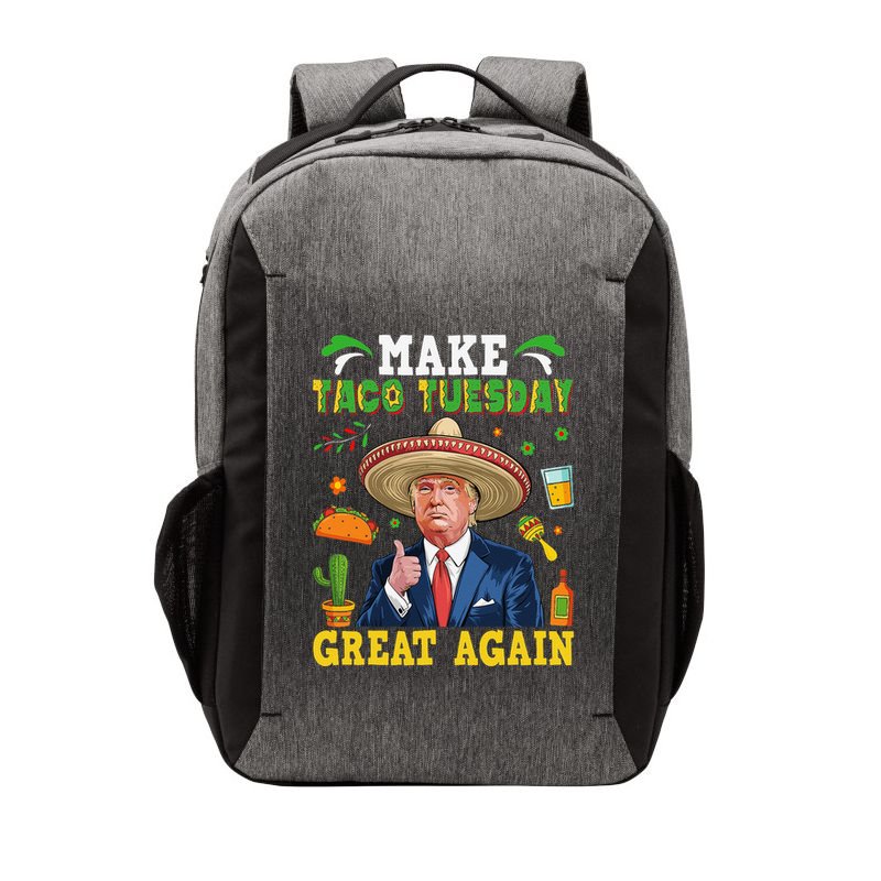 Make Taco Tuesday Great Again Trump Mexican Fiesta Vector Backpack