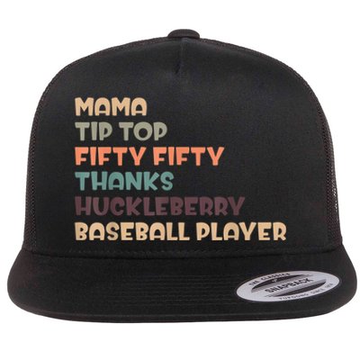 Mama Tip Top Fifty Thanks Huckleberry Neuro Nurse Stroke Flat Bill Trucker Hat