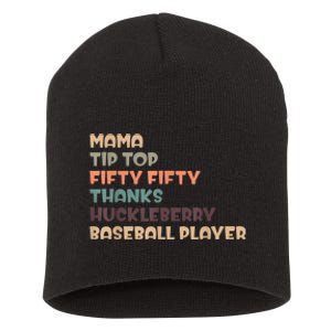 Mama Tip Top Fifty Thanks Huckleberry Neuro Nurse Stroke Short Acrylic Beanie