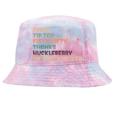 Mama Tip Top Fifty Thanks Huckleberry Neuro Nurse Stroke Tie-Dyed Bucket Hat