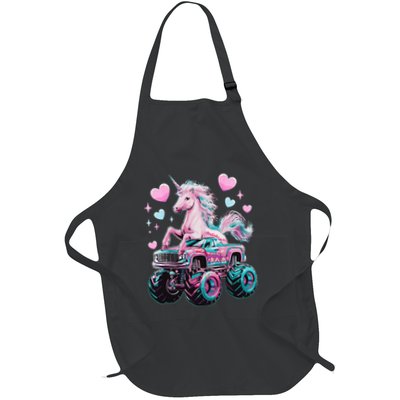 Monster Truck Unicorn Girl Birthday Party Monster Truck Apron
