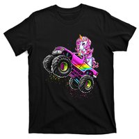 Monster Truck Unicorn Birthday Party Monster Truck Girl Gift T-Shirt