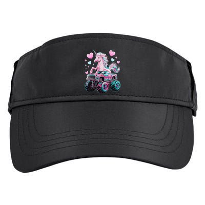 Monster Truck Unicorn Girl Birthday Party Monster Truck Adult Drive Performance Visor