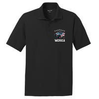 Monster Truck Usa Flag Patriotics Boy 4th Of July PosiCharge RacerMesh Polo