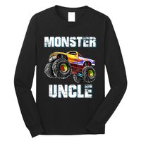 Monster Truck Uncle Long Sleeve Shirt