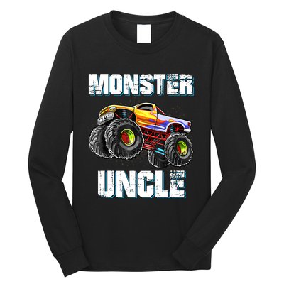 Monster Truck Uncle Long Sleeve Shirt